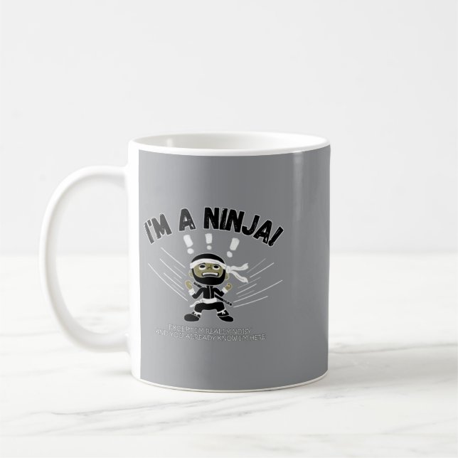 Mug Enfants ninjas bruyants (Gauche)
