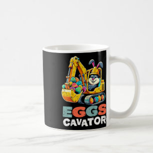 Mug Enfants OEufs Cavateur Lapin de Pâques Excavateur