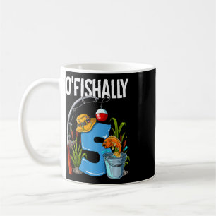 Mug Enfants O'fishally 5 ans 5ème anniversaire pêche