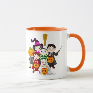 Mug Enfants qui demandent des friandises