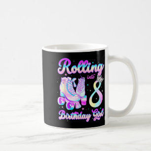 Mug Enfants qui roulent vers 8 patin à roulettes 8e an
