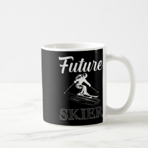Mug Enfants qui skient Futur skieur Skieur drôle Bient