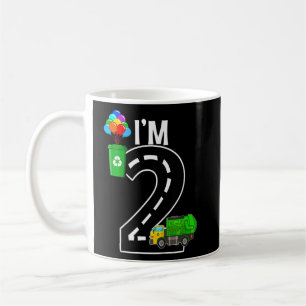 Mug Enfants Recyclage des ordures 2 ans Vieux camion à