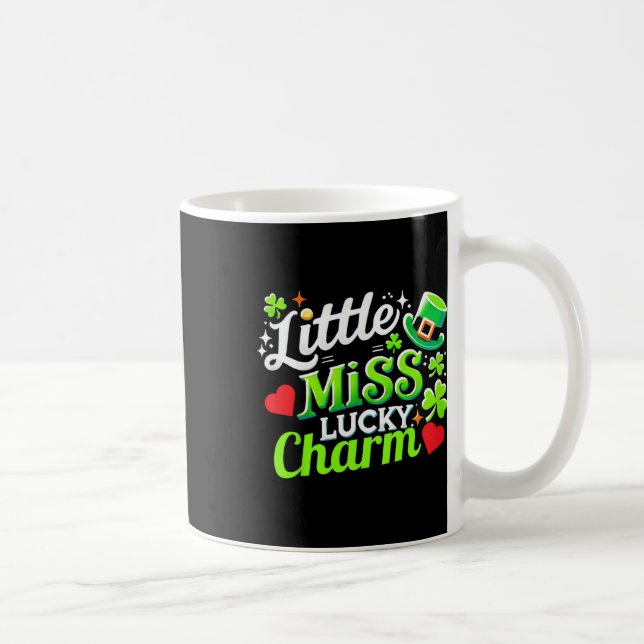 Mug Enfants Saint-Patrick Filles Tout-Petits Shamrock  (Droite)