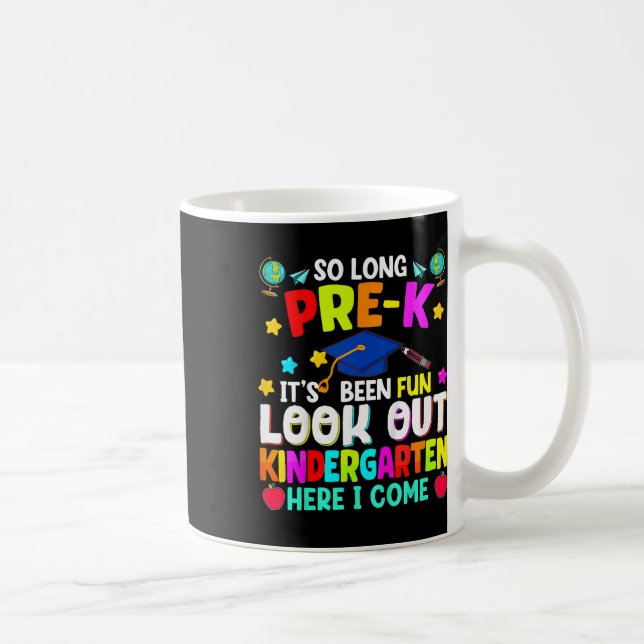 Mug Enfants Si Long pré-k Graduation jardin d'enfants  (Droite)