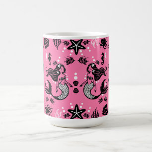 Mug Enfants Sirène Rose