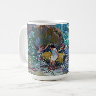 Mug Enfants sur le rivage, Jávea   Joaquín Sorolla