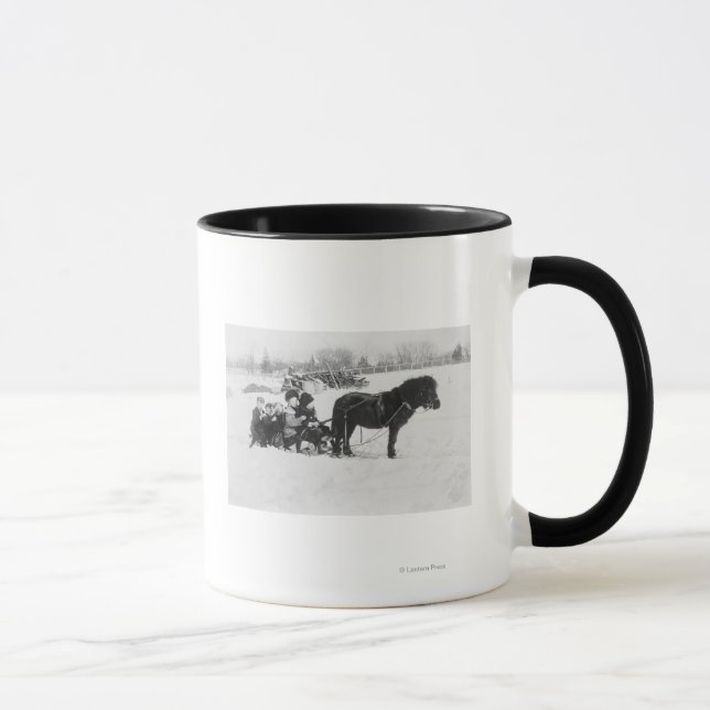 Mug Enfants sur pilotis pivots Photo (Droite)