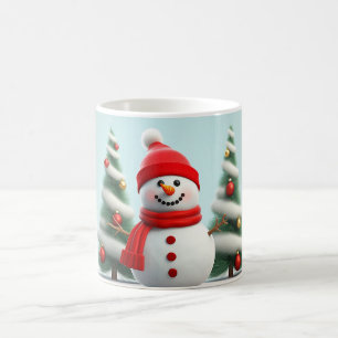 Mug Enfants très heureux Enfants Hiver Snowman