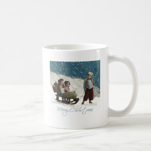 Mug Enfants vintages Dormir Noël hiver