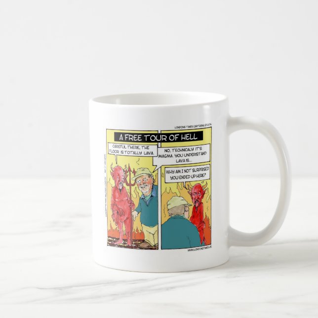 Mug Enfer drôle temporaire (Droite)