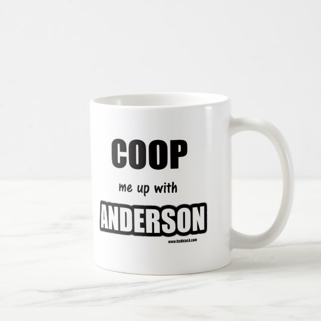 Mug Enfermez-moi avec Anderson (Droite)