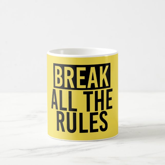 Mug Enfreindre toutes les règles (Centre)