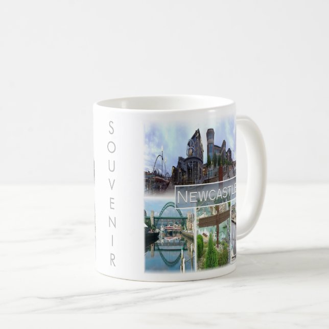 Mug ENG047 NEWCASTLE, Angleterre, Europe, (Devant droit)