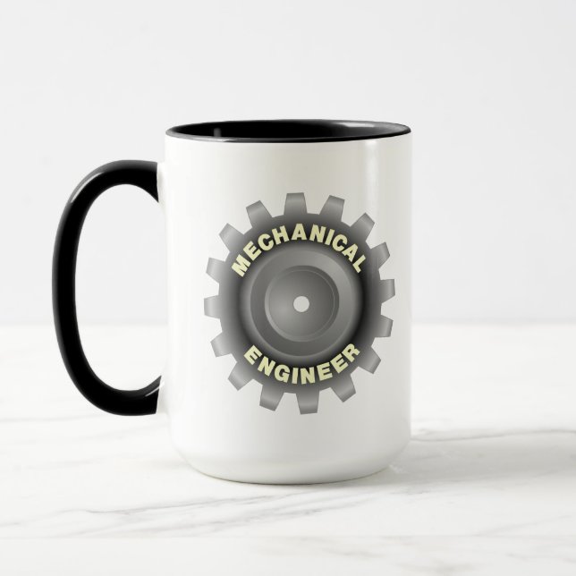 Mug Engin mécanique Gray (Gauche)