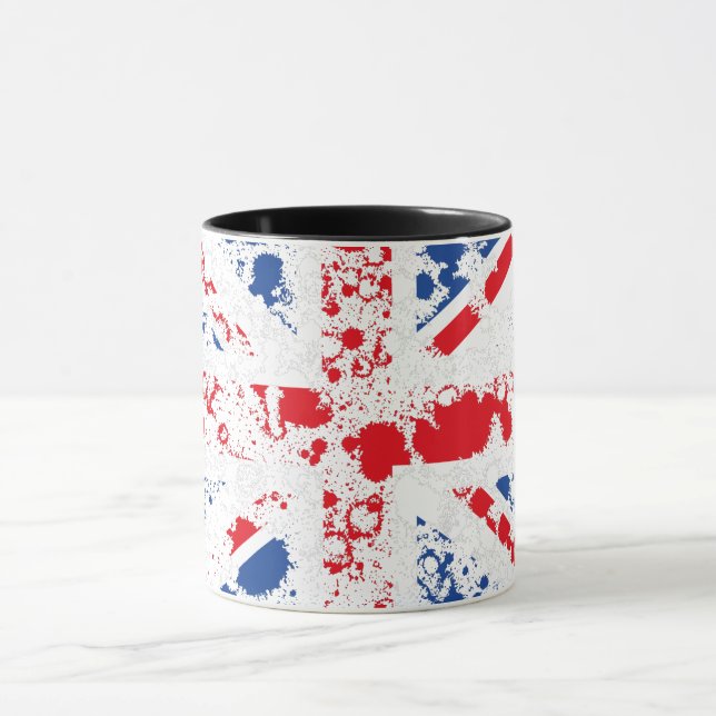Mug ENGLAND FLAG KCALIMA effect by Masanser (Centre)