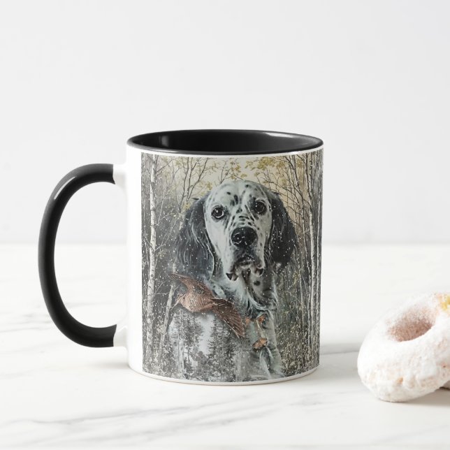 Mug English Setter  (Avec donut)