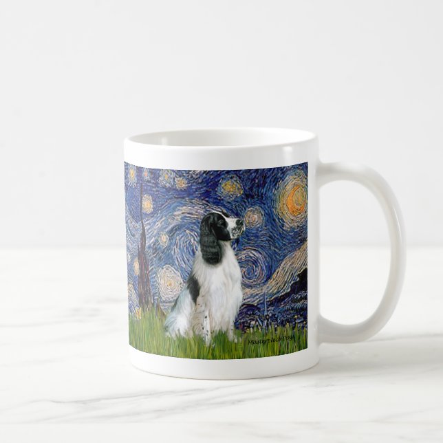 Mug English Springer 7 - Nuit étoilée (Droite)