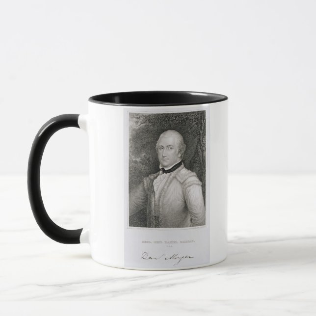 Mug Engrav de Daniel Morgan de brigadier général (Gauche)