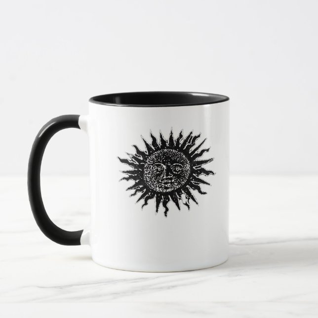 Mug Engraving médiévales - Whimsigoth Aesthétique - Wh (Gauche)