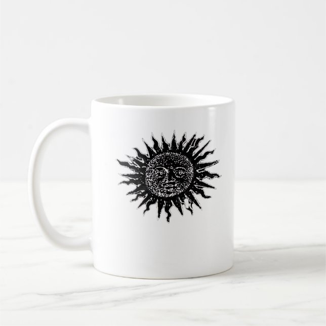 Mug Engraving médiévales - Whimsigoth Aesthétique - Wh (Gauche)