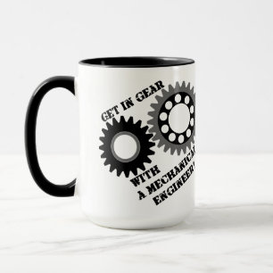 Mug Engrenage noir