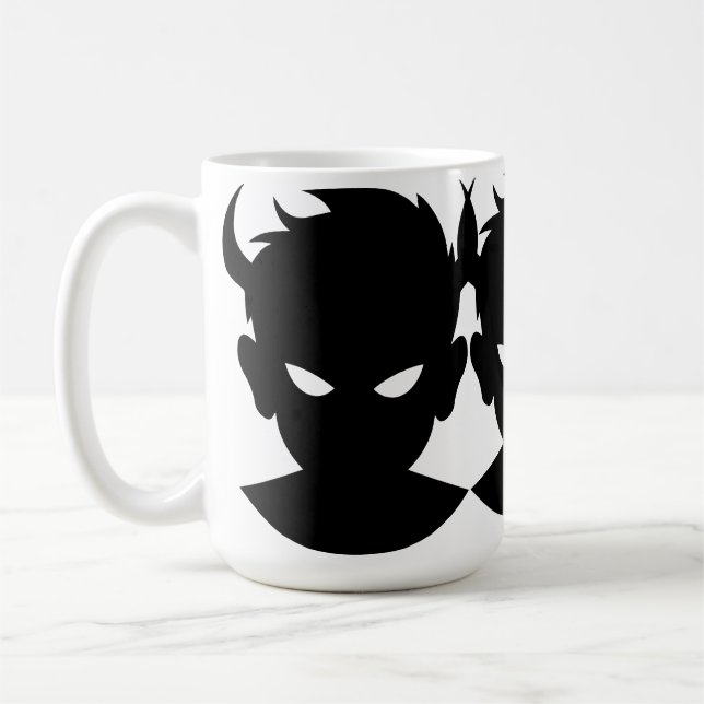 Mug Énigme Éthérée : Illustration du Garçon Démon (Gauche)