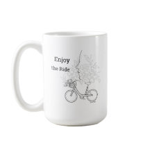  Enjoy the Ride: Minimalist Bicycle & Flower Art 