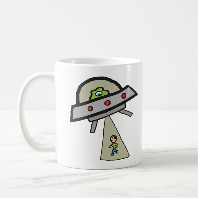Mug Enlèvement d'Aliens (Gauche)