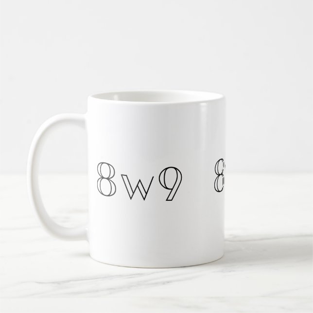 Mug Enneagram 8w9 Musique (Gauche)