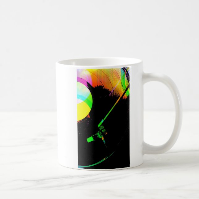 Mug Enregistrement de vinyle dans de nombreuses couleu (Droite)