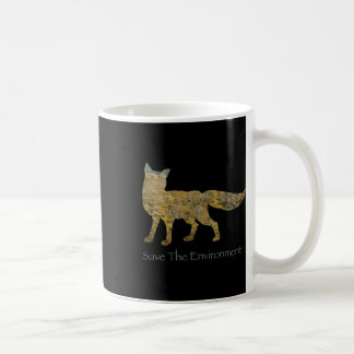 Mug Enregistrer l'environnement Fox Silhouette De l'en