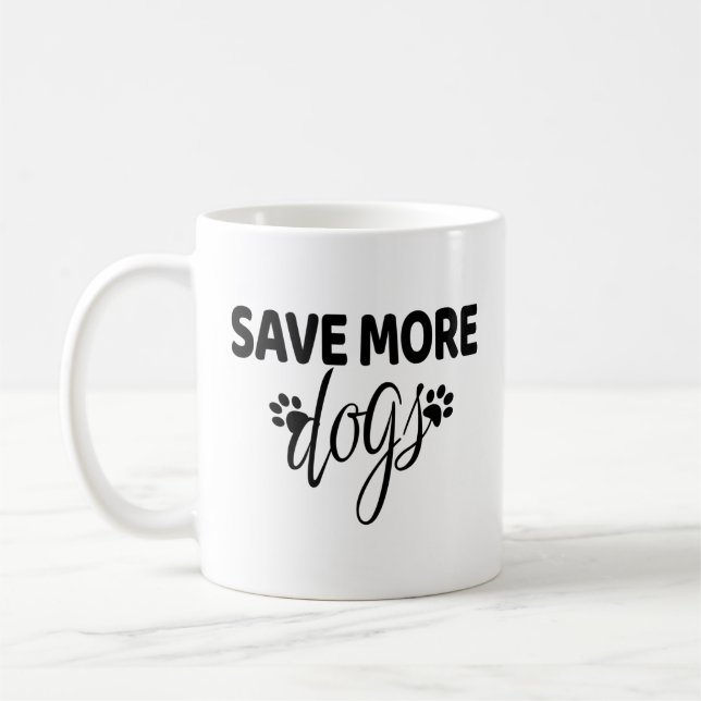 Mug Enregistrer plus de chiens (Gauche)