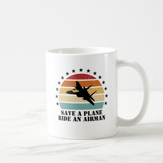 Mug Enregistrer un avion, voyager un aviateur (Droite)