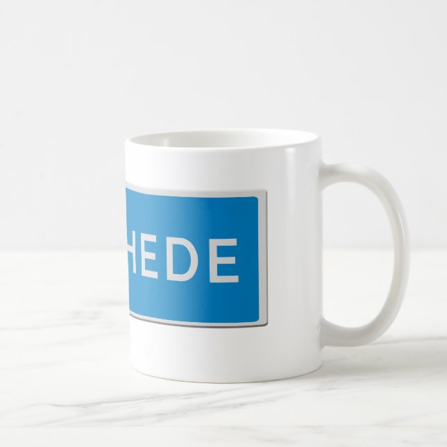 Mug Enschede road sign (Droite)