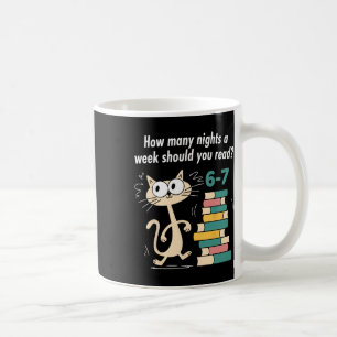 Mug Enseignant 6-7 Combien de nuits par semaine devrie