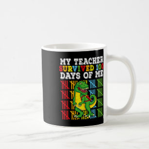 Mug Enseignant a survécu 100 jours de moi pour la 100e