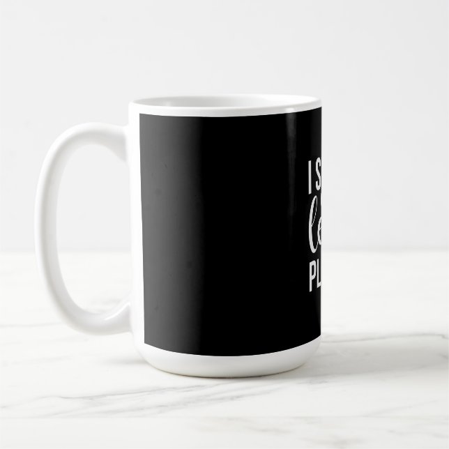 Mug Enseignant Art I devrait être la planification de  (Gauche)
