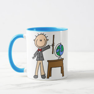 Mug Enseignant Avec Globe