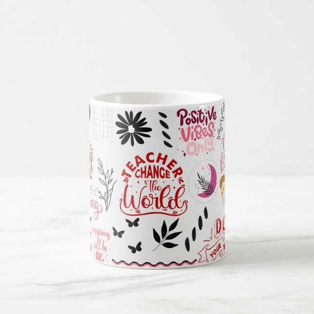 Mug enseignant change le monde (Centre)