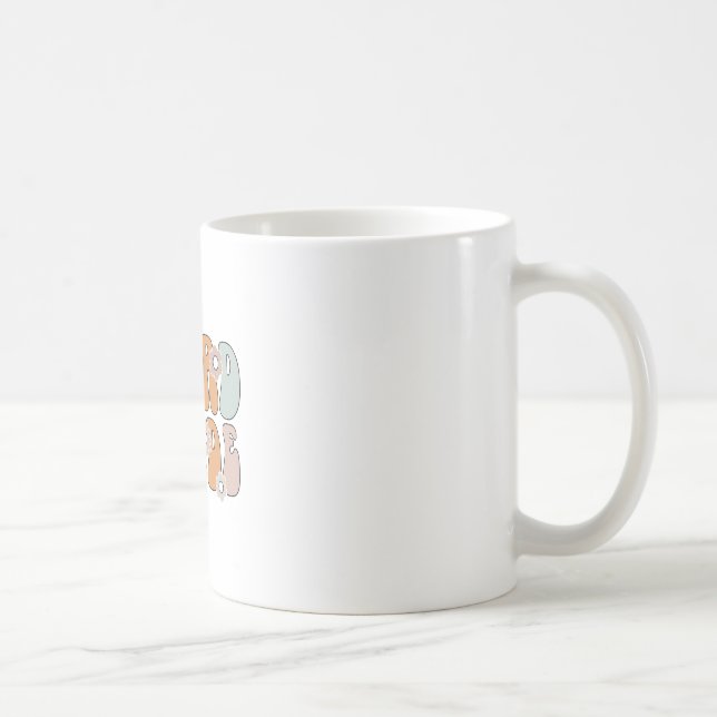 Mug Enseignant de 3e année Boho Flower Retour à l'écol (Droite)