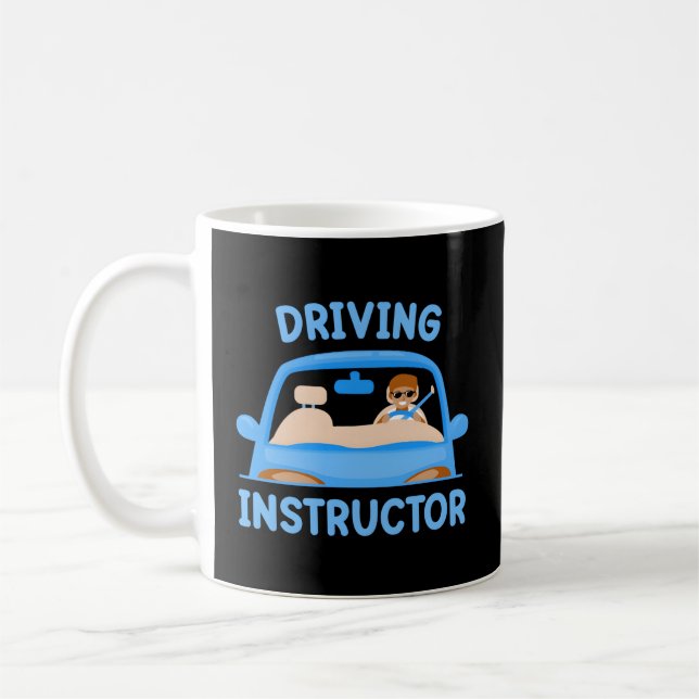 Mug Enseignant de la conduite dit lecteur (Gauche)