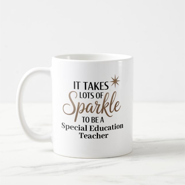 Mug Enseignant de l'éducation spéciale (Gauche)
