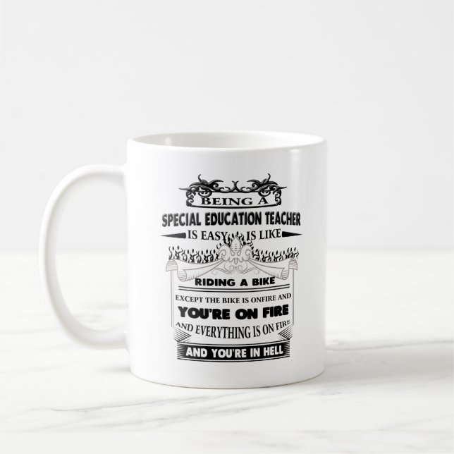 Mug Enseignant de l'éducation spéciale Gig Gig Hommes (Gauche)