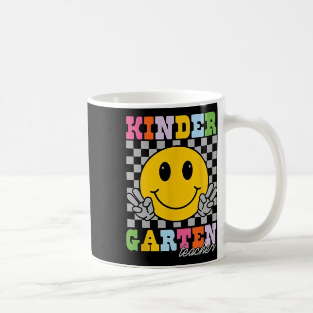 Mug Enseignant de maternelle Équipe Hippie Sourire Vis (Droite)