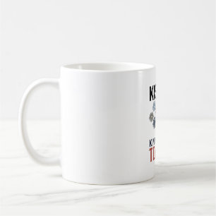 Mug Enseignant de maternelle Feux d'artifice Vintage C