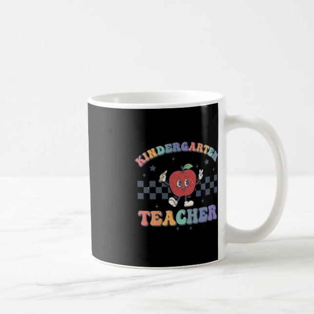 Mug Enseignant de maternelle Super Retour à l'école Éq (Droite)