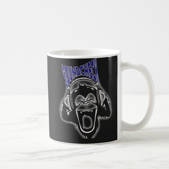Mug Enseignant de musique vintage Soundcheck (Droite)