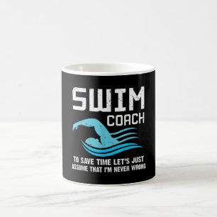 Mug Enseignant de natation Coach de natation