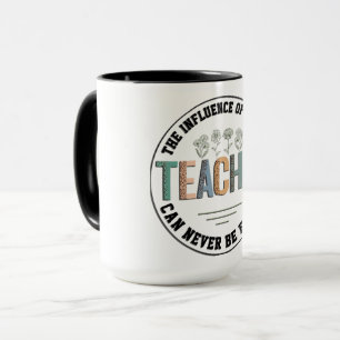 Mug Enseignant de style rétro